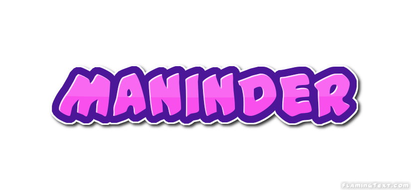 Maninder Лого