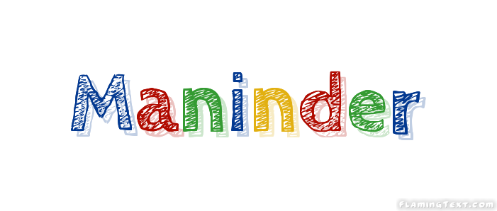 Maninder ロゴ