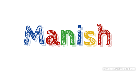 Name logo for MANISHA - YouTube