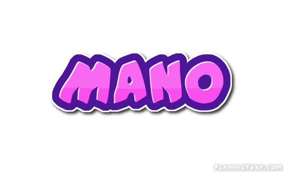 Mano ロゴ