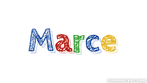 Marce Logo | Free Name Design Tool from Flaming Text