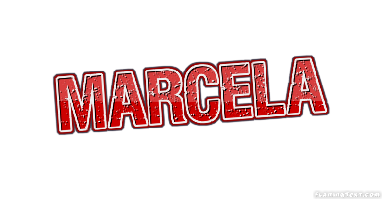 Marcela Logo | Free Name Design Tool from Flaming Text