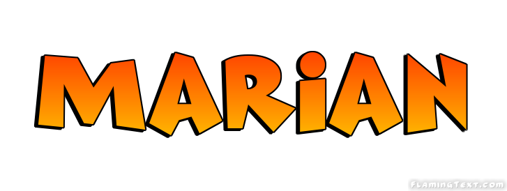 marian-logo-free-name-design-tool-from-flaming-text