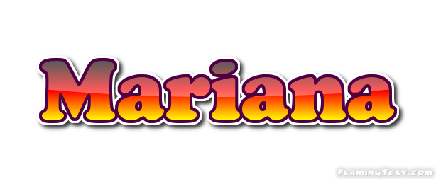 Mariana Logo Free Name Design Tool From Flaming Text