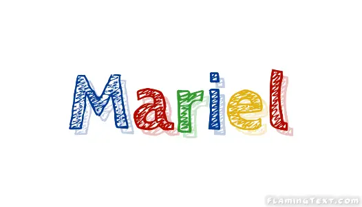 Mariel Logo | Free Name Design Tool from Flaming Text