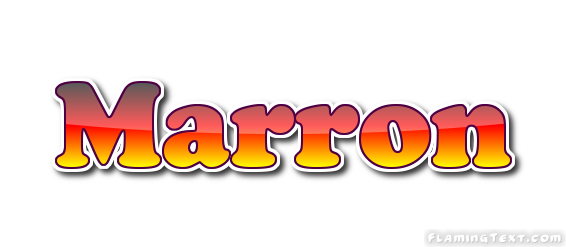 Marron شعار