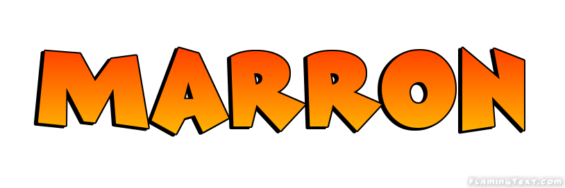Marron شعار