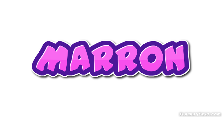 Marron Лого