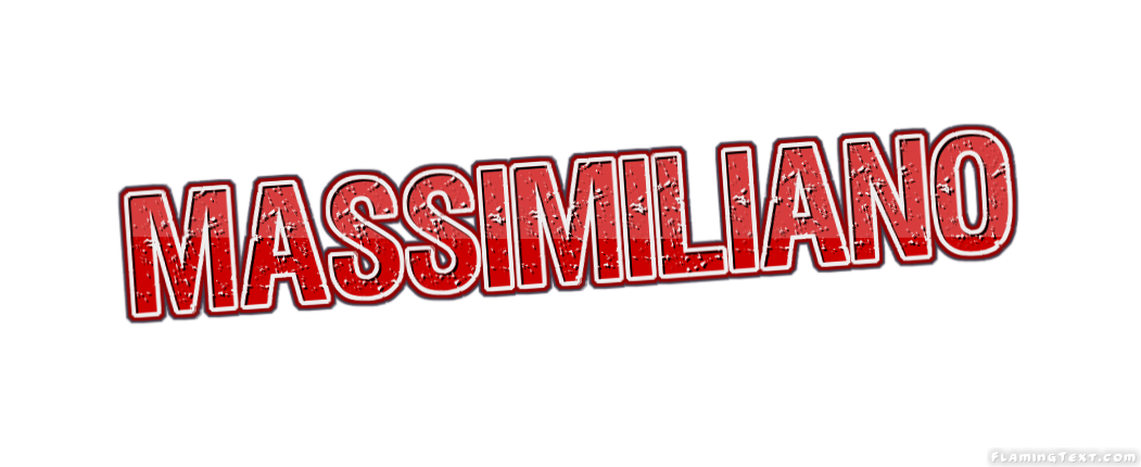 Massimiliano شعار