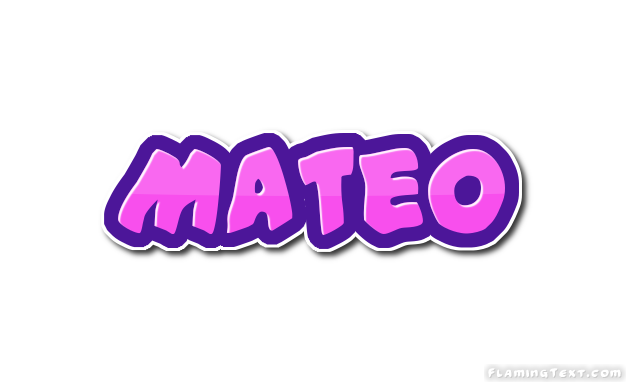 Mateo Logo | Herramienta de diseño de nombres gratis de Flaming Text