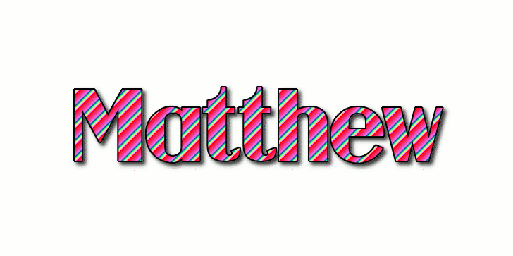 Matthew Logo | Free Name Design Tool from Flaming Text