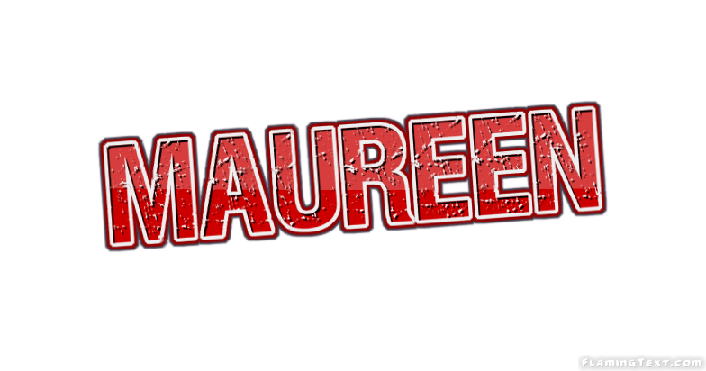 Maureen 徽标