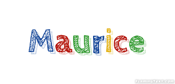 Maurice Logo | Free Name Design Tool from Flaming Text