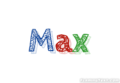 Max Logo | Free Name Design Tool from Flaming Text