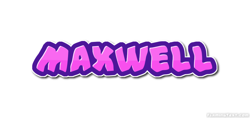 Maxwell شعار