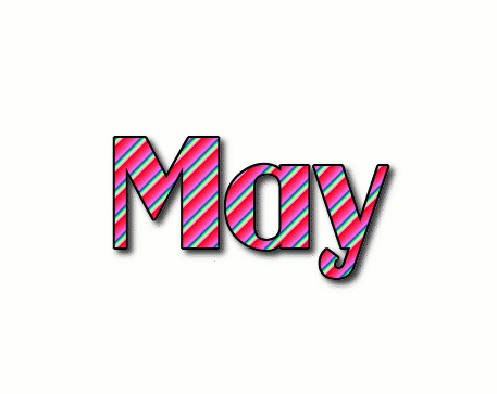 May 徽标