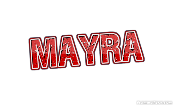 Mayra Logo | Herramienta de diseño de nombres gratis de Flaming Text