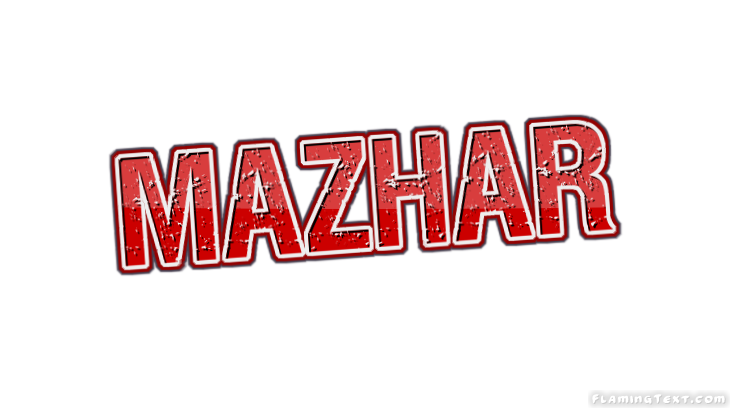 Mazhar ロゴ
