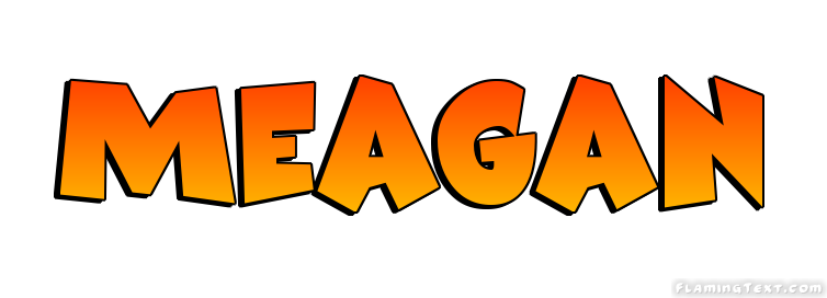 Meagan Logo | Free Name Design Tool from Flaming Text