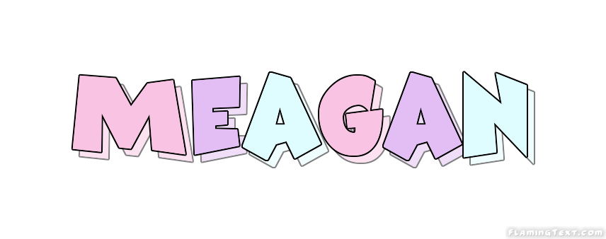 Meagan Logo | Free Name Design Tool from Flaming Text