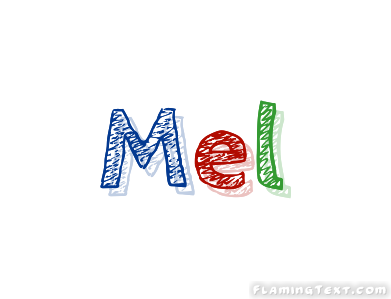 Mel Logo | Free Name Design Tool from Flaming Text