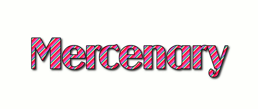 Mercenary شعار
