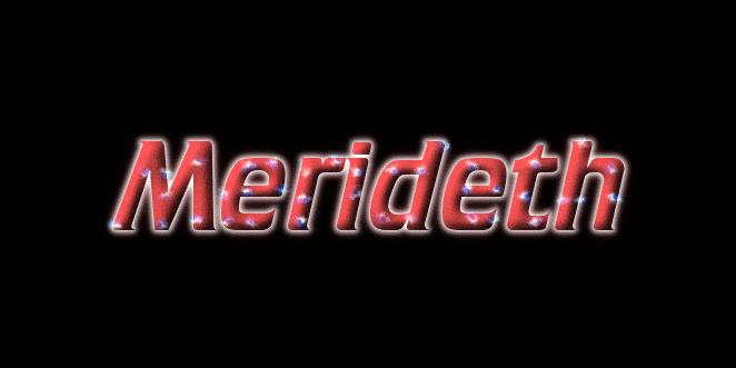 Merideth ロゴ