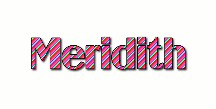 Meridith 徽标