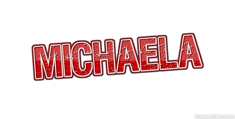 Michaela Logo | Free Name Design Tool from Flaming Text
