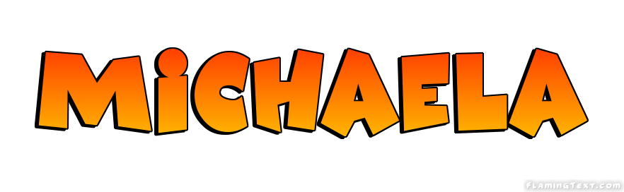 Michaela Logo | Free Name Design Tool from Flaming Text