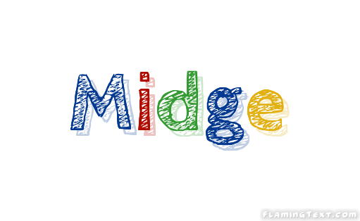 Midge شعار