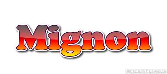 Mignon Logotipo