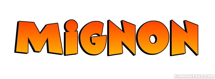Mignon Logotipo