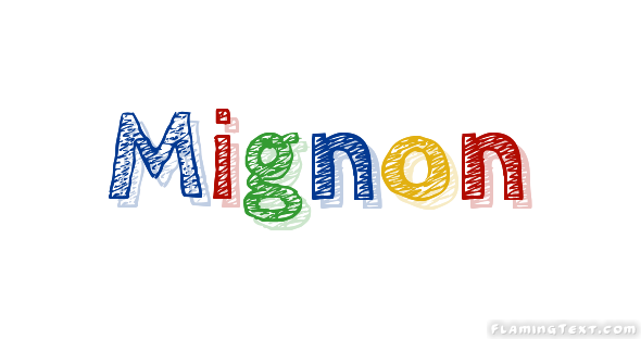 Mignon شعار