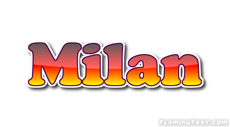Milan 徽标