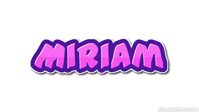 Miriam ロゴ