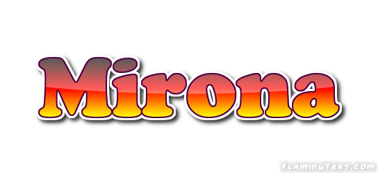 Mirona شعار
