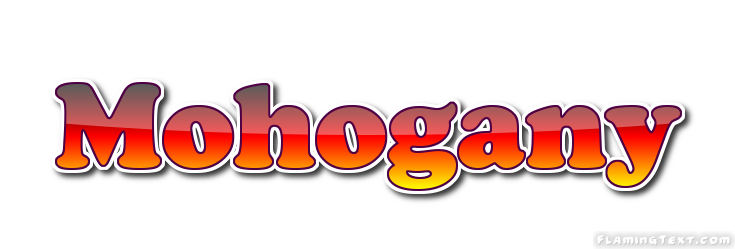 Mohogany 徽标