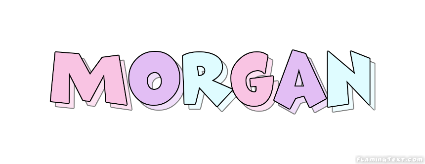 Morgan Logo | Herramienta de diseño de nombres gratis de Flaming Text