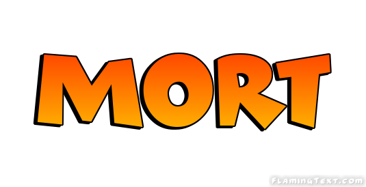 Mort Logo | Free Name Design Tool from Flaming Text