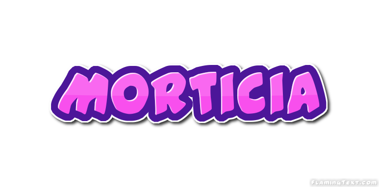 Morticia شعار