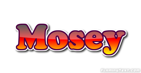 Mosey شعار