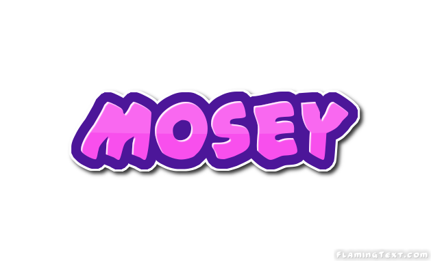 Mosey 徽标