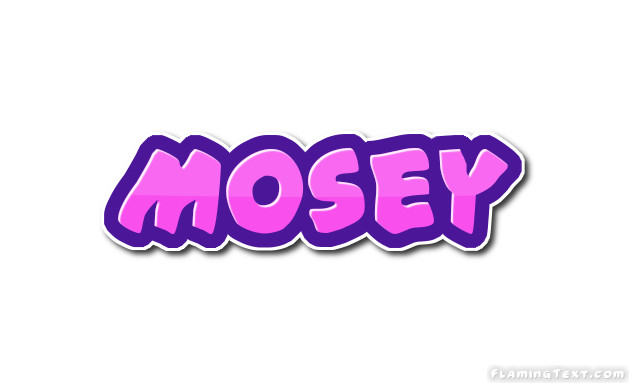 Mosey شعار