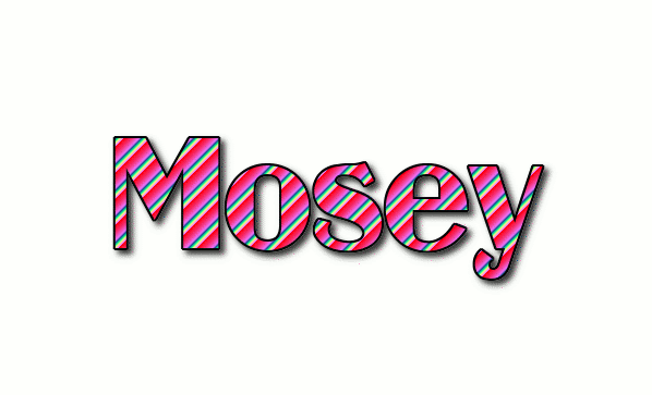 Mosey شعار