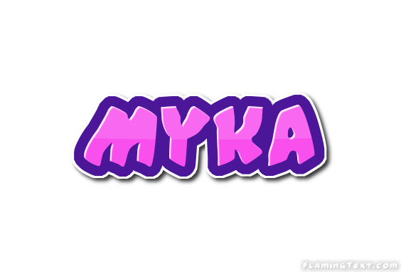 Myka شعار