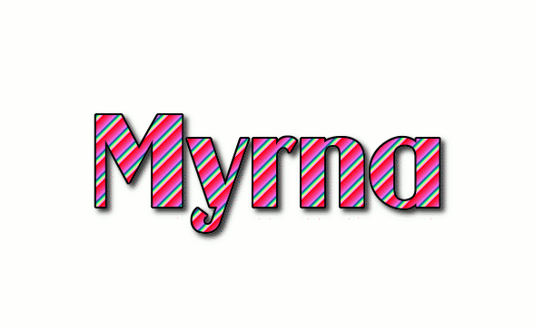 Myrna 徽标