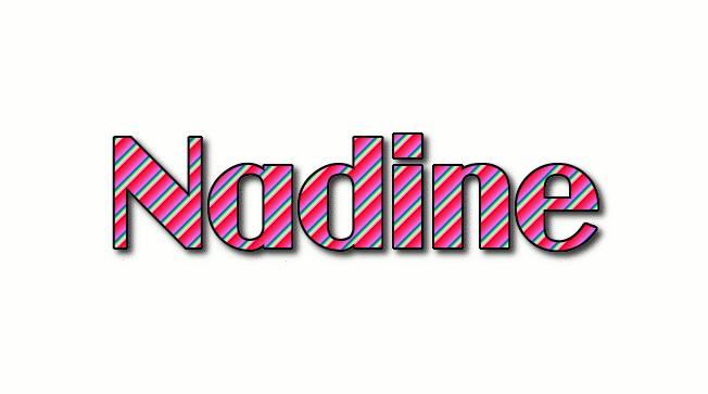 Nadine ロゴ