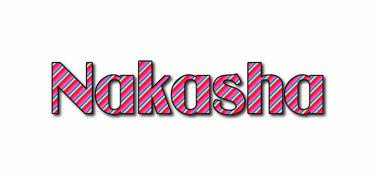 Nakasha Logo | Free Name Design Tool from Flaming Text