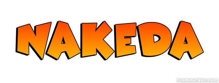 Nakeda شعار